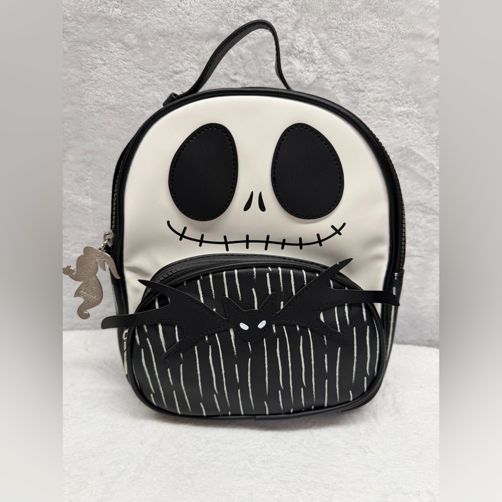 Jack Skellington Mini Backpack Glow In The Dark